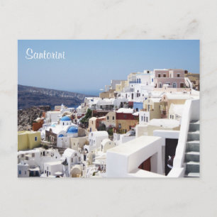 Insel Santorini Griechenland Postkarte