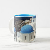 Insel Santorini Griechenland Tasse (Vorderseite Links)