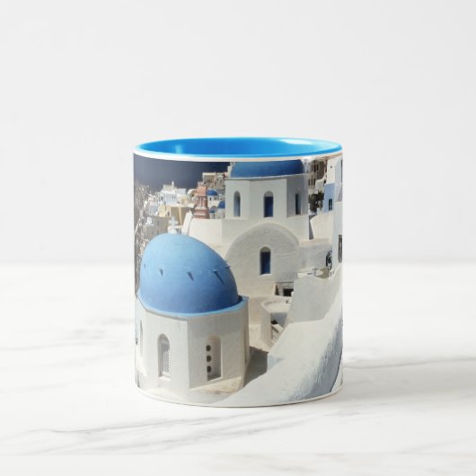 Insel Santorini Griechenland Tasse (Mittel)