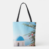 Insel Santorini Tasche (Rückseite)