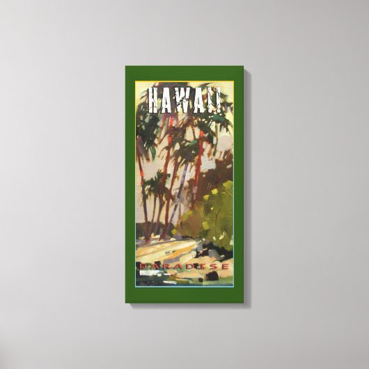 Insel Serenity Leinwanddruck (Vorderseite)