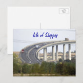 Insel Sheppey Postkarte (Vorne/Hinten)