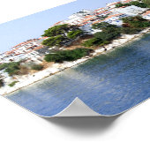 Insel Skiathos, Griechenland Poster (Ecke)