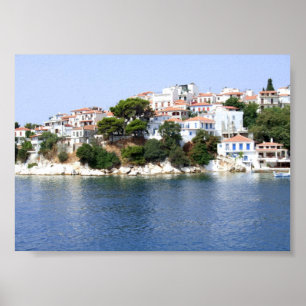 Insel Skiathos, Griechenland Poster