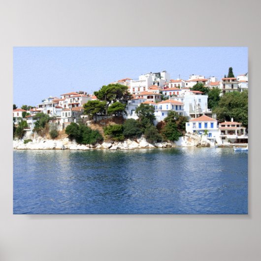 Insel Skiathos, Griechenland Poster (Vorne)