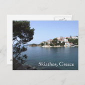 Insel Skiathos, Griechenland Postkarte (Vorne/Hinten)