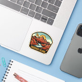 Insel Skidaway, Georgien Aufkleber (Laptop mit iPhone)