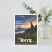 Insel Skye Herbrides Schottland Travel Postkarte (Stehend Vorderseite)