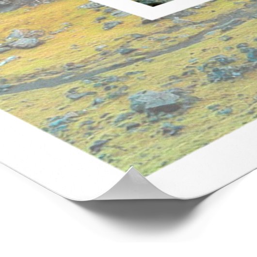 Insel Skye: Landschaftsposter Poster (Ecke)