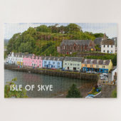 Insel Skye: Portree, Schottland Puzzle (Horizontal)