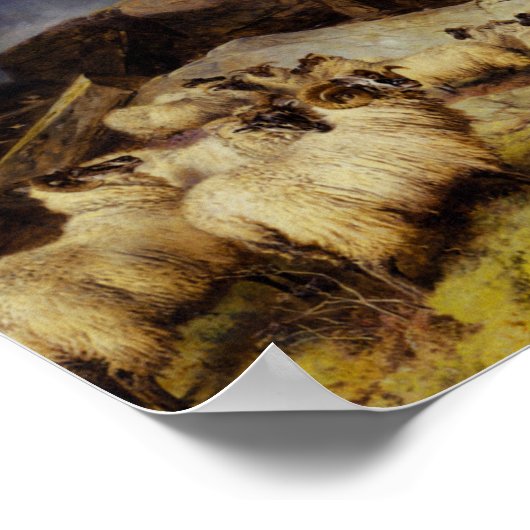 Insel Skye Poster (Ecke)