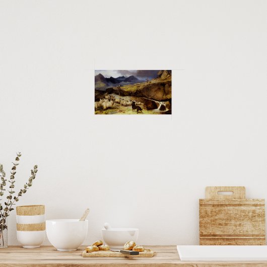 Insel Skye Poster (Küche)