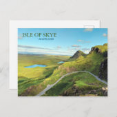 Insel Skye, Quiraing, Schottland, Vereinigtes Köni Postkarte (Vorne/Hinten)
