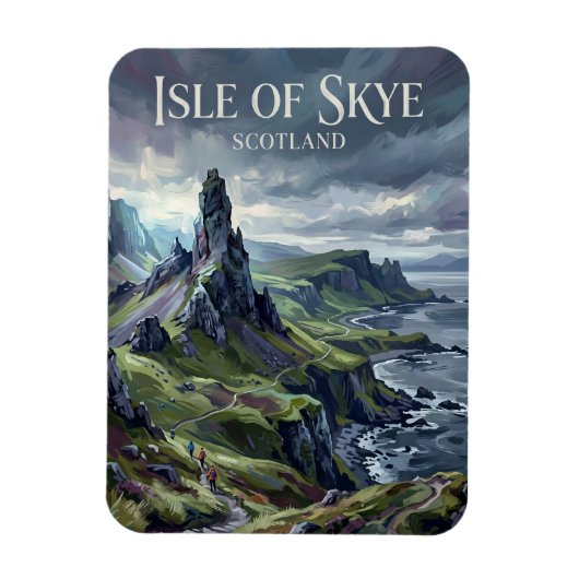 Insel Skye Schottland Magnet (Vertikal)