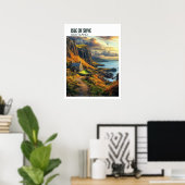 Insel Skye Schottland - Majestic Highland Poster (Heimbüro)