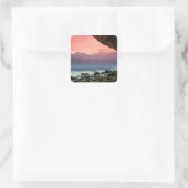 Insel Skye (Schottland), mit einer Kennzeichnung v Quadratischer Aufkleber (Tasche)