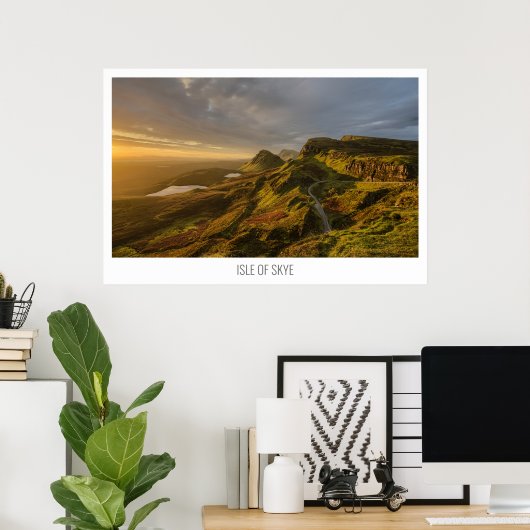 Insel Skye, Schottland Poster (Heimbüro)