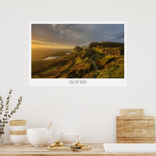 Insel Skye, Schottland Poster (Küche)