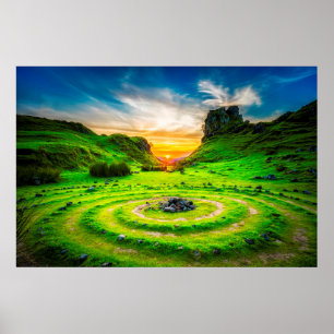 Insel Skye Schottland Poster