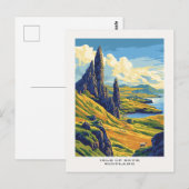 Insel Skye Schottland - Postkarte (Vorne/Hinten)