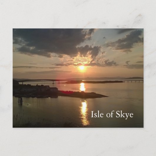 Insel Skye, Schottland Postkarte (Vorderseite)