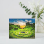 Insel Skye, Schottland, Postkarte (Stehend Vorderseite)