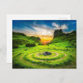 Insel Skye, Schottland, Postkarte (Vorne/Hinten)