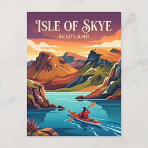 Insel Skye, Schottland Postkarte