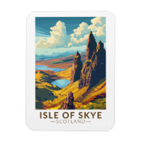 Insel Skye Schottland Reise Kunst Vintage
