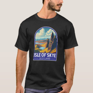 Insel Skye Schottland Reise Kunst Vintage T-Shirt
