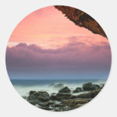 Insel Skye, Schottland, Runder Aufkleber (Vorderseite)