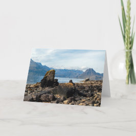 Insel Skye - Schottland, Vereinigtes Königreich Karte