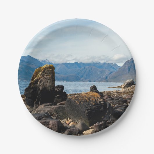 Insel Skye - Schottland, Vereinigtes Königreich Pappteller (Vorderseite)