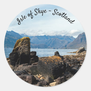 Insel Skye - Schottland, Vereinigtes Königreich Runder Aufkleber