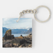 Insel Skye - Schottland, Vereinigtes Königreich Schlüsselanhänger (Rückseite)