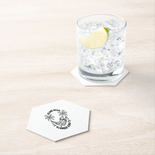 Insel Sloth Untersetzer (Vor Ort)