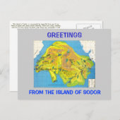 Insel Sodor Postkarte (Vorne/Hinten)