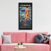 Insel Sommer Leinwanddruck (Insitu (Wohnzimmer))