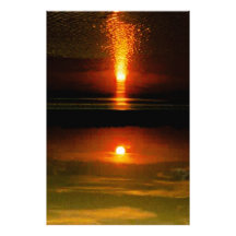 Insel-Sonnenuntergang