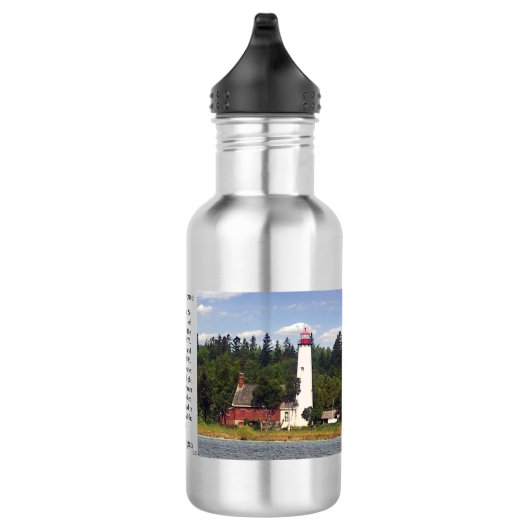 Insel St. Helena Lighthouse Wasserflasche (Rechts)