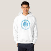 Insel St Simons (Muschel) Hoodie (Vorne ganz)