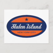 *Insel Staten Postkarte (Vorderseite)