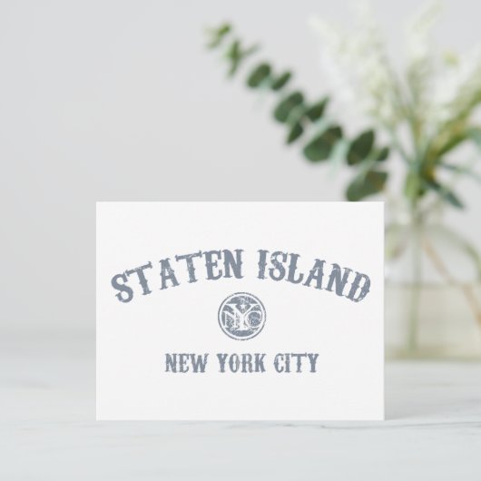 *Insel Staten Postkarte (Stehend Vorderseite)