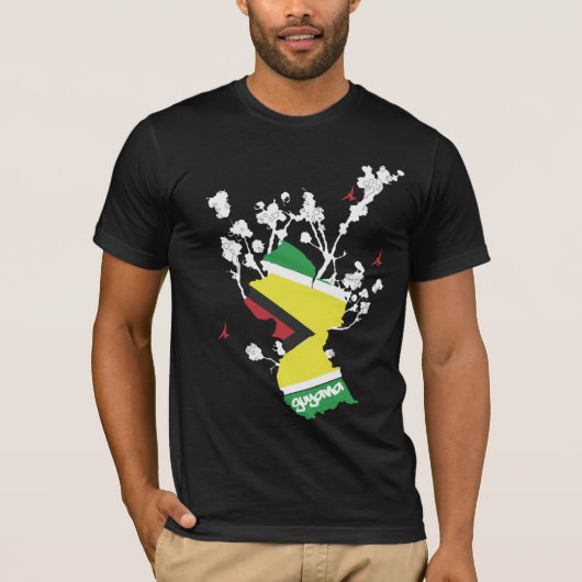 INSEL-STOLZ-Guyana-Männer T-Shirt (Vorderseite)