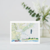 Insel Sullivan Postkarte (Stehend Vorderseite)