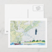 Insel Sullivan Postkarte (Vorne/Hinten)