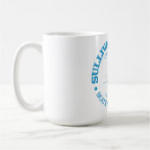 Insel Sullivan (Segelboot) Kaffeetasse (Links)
