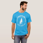 Insel Sullivan (Segelboot) T-Shirt (Vorne ganz)