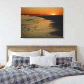 Insel Sullivan, South Carolina Sunset Leinwanddruck (Insitu (Schlafzimmer))