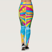 Insel Sun Leggings (Rückseite)